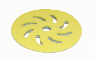 Rupes Yellow Microfiber Finishing Pad (80/100mm - 3" / 4" Inch)