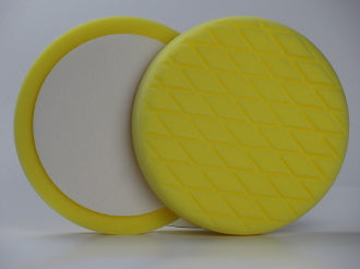 Yellow Heavy Cutting 7 Inch Foam Buffing Pad