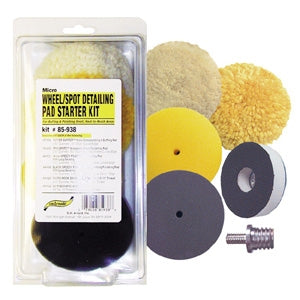Wheel / Spot / Micro Buffing & Polishing Kit for D/A and Rotary Polishers