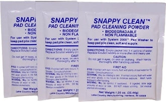 Snappy Clean Pad Cleaning Powder (1.25 Ounce -3 Pack)