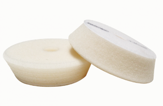 RUPES Ultra Fine White Foam Polishing Pad (150 / 180mm  6"-7")
