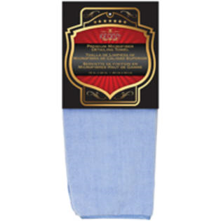 SM Arnold Large Blue Plush Microfiber Towel 16" X 24" Inches