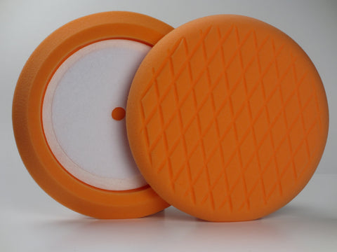 5 Inch Orange Light Cutting Foam Buffing Pad