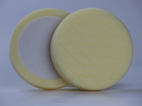 9 " Inch White Foam Polishing Pad