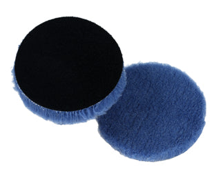 Lake Country Blue Hybrid Foamed Wool Pad 6 Inch