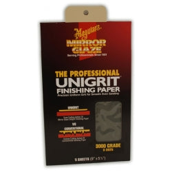 Meguiar's 3000 Grade - Unigrit Finishing Sand Paper